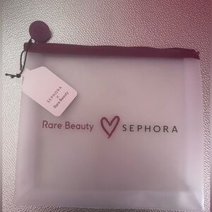 Rare beauty X Sephora travel makeup bag